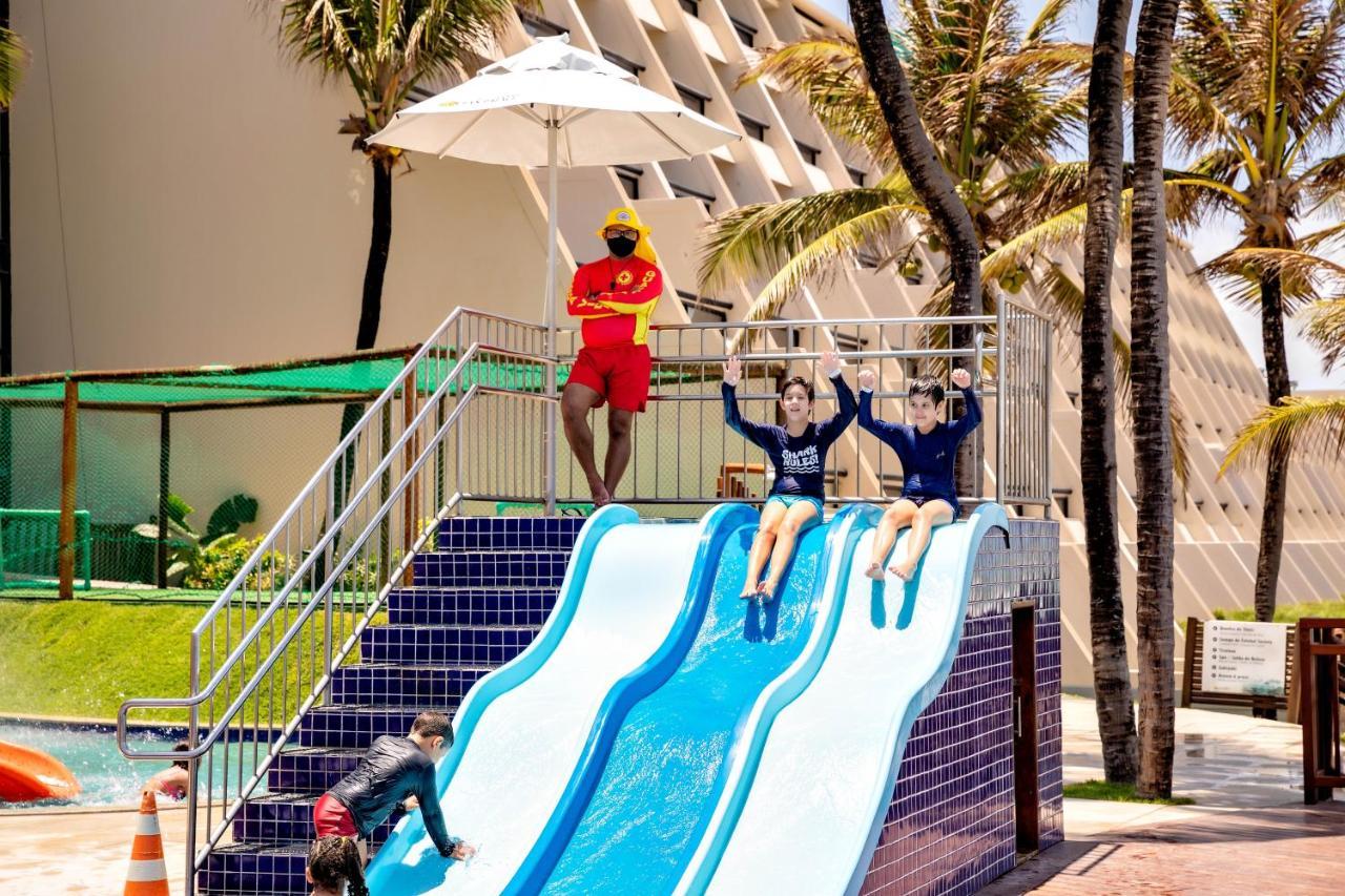 Ocean Palace All Inclusive Premium 纳塔耳 外观 照片 The water slide at the pool