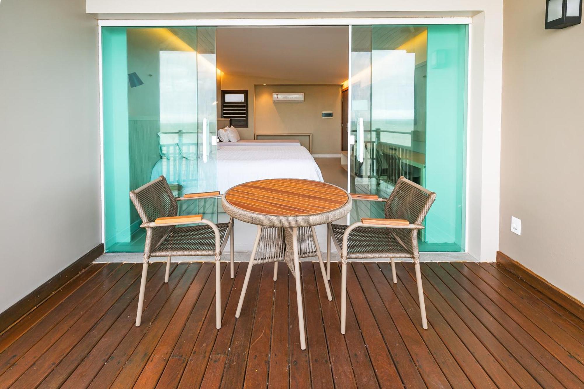 Ocean Palace All Inclusive Premium 纳塔耳 外观 照片 A balcony at the hotel