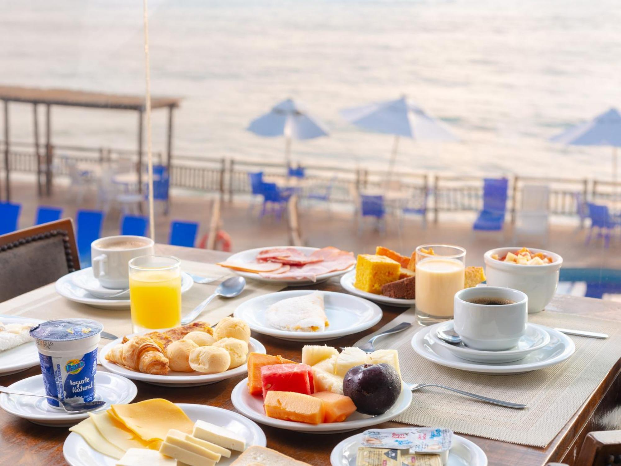 Ocean Palace All Inclusive Premium 纳塔耳 外观 照片 A typical continental breakfast