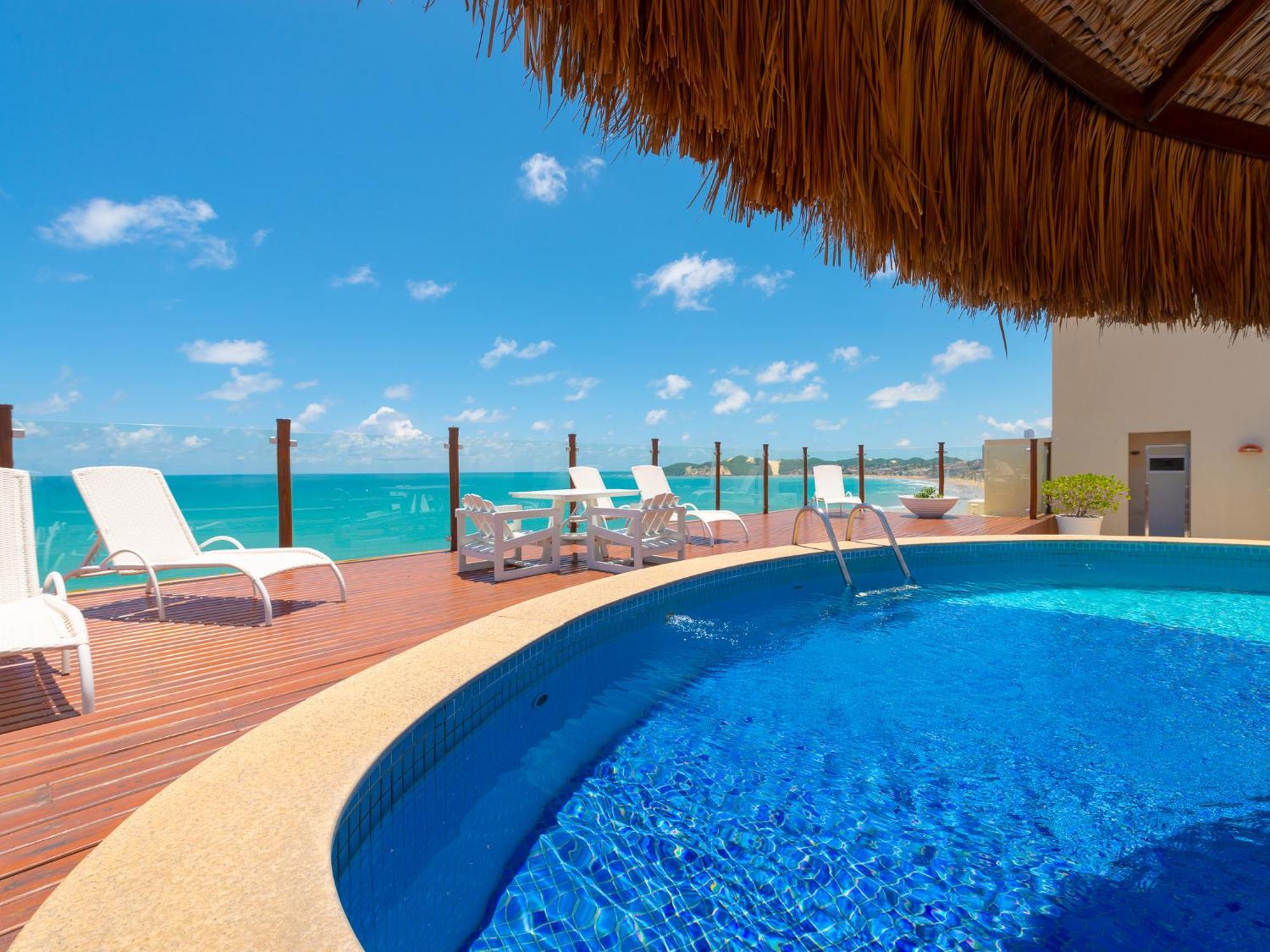 Ocean Palace All Inclusive Premium 纳塔耳 外观 照片 Rooftop pool at the Grand at Moon Palace