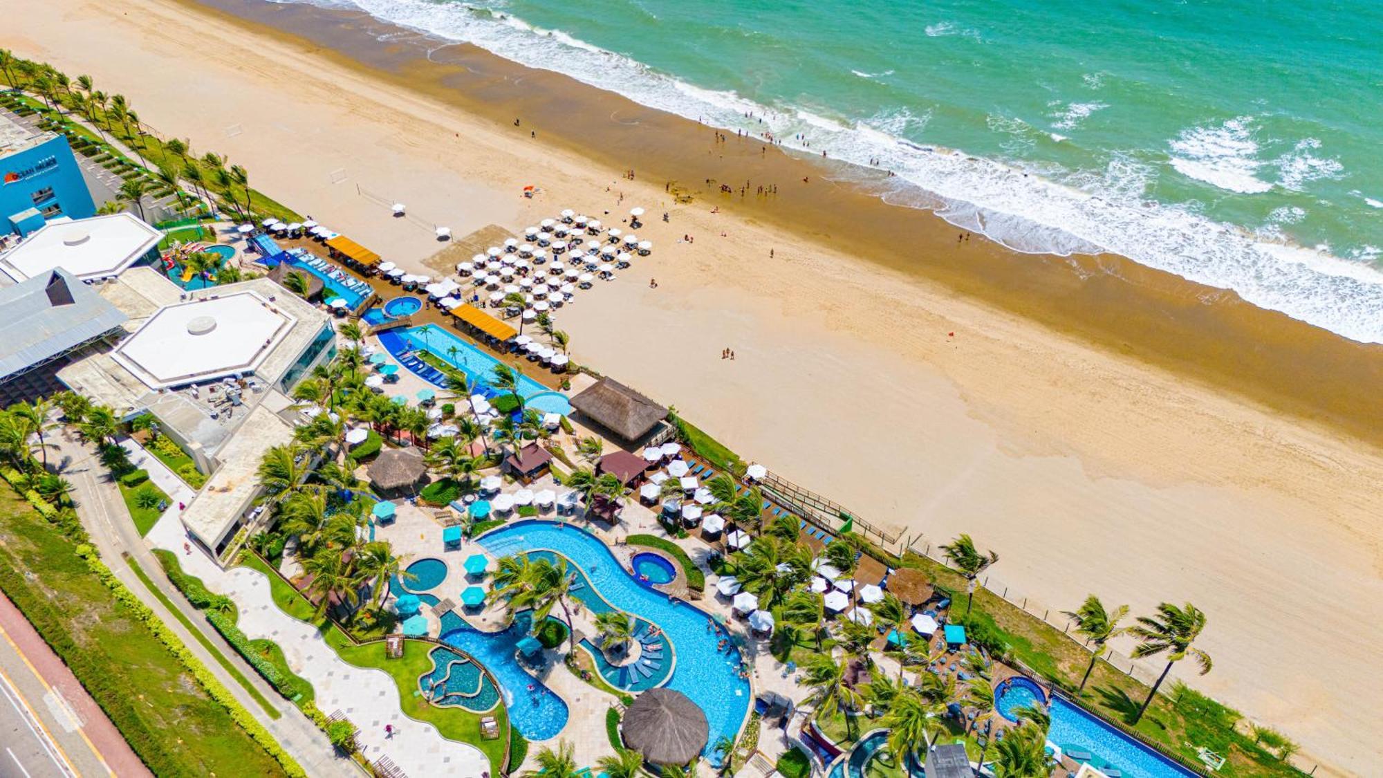 Ocean Palace All Inclusive Premium 纳塔耳 外观 照片 Aerial view of the resort