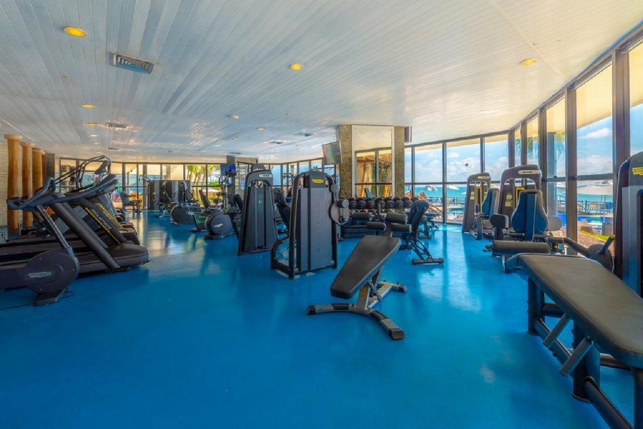 Ocean Palace All Inclusive Premium 纳塔耳 外观 照片 The gym at the hotel